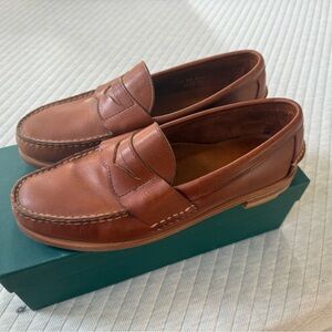 Classic Brown Leather Loafers for Men